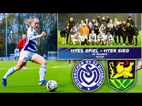 MSV Duisburg vs. SV Walbeck - HIGHLIGHTS🔥✅ ZEBRA WOMEN 🦓🤍💙 Matchday 11