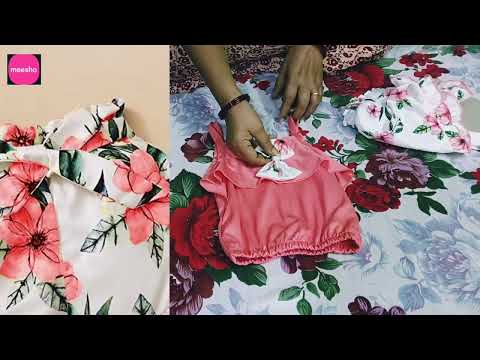 fashion with eswari ##  Kids new design #pretty Hosiery Printed Girls  Clothing set price  271 only