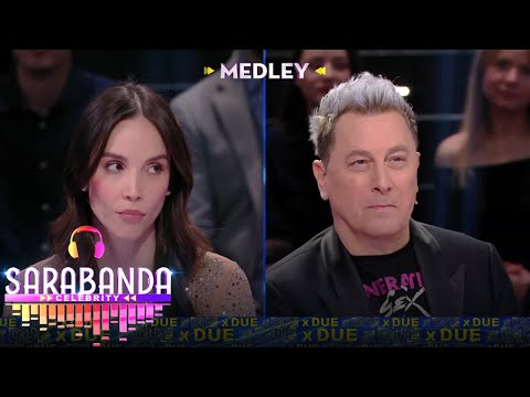 Sarabanda Celebrity - La prova "medley" della terza puntata