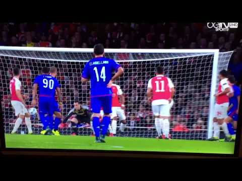 Arsenal 0-1 Olympiakos | Felipe Pardo goal !
