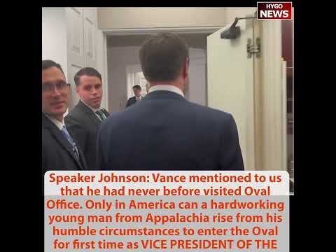 Touching Moment: VP Vance Visits Oval Office for First Time; McClain: Bishop extreme in her views