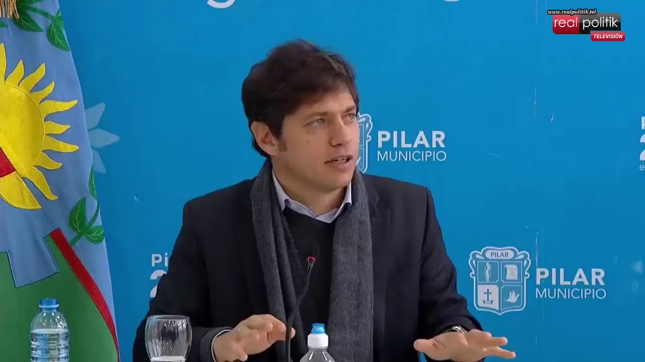 Axel Kicillof y Federico Achaval inauguran el Hospital "Presidente Derqui"