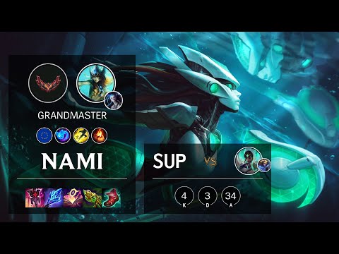 Nami Support vs Karma - EUW Grandmaster Patch 12.5