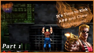 Duke Nukem: Time to Kill (PS1) - Part 1 | It's Time to Kick A## and Chew Bubblegum!