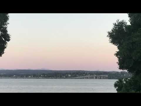 Best beach in Bellevue medison beach hunts point Seattle USA