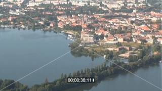 preview picture of video 'Stadtansicht vom Innenstadtbereich der Fontanestadt Neuruppin im Bundesland Brandenburg'