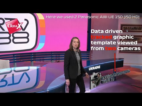 Real-time AR-VR easy system for broadcast by ClassX