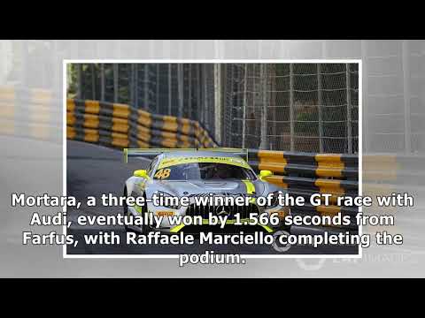 Macau gt: mortara wins after crash decimates field