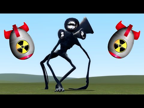 MULTI HEAD VS NUKES! - Garry's mod Sandbox
