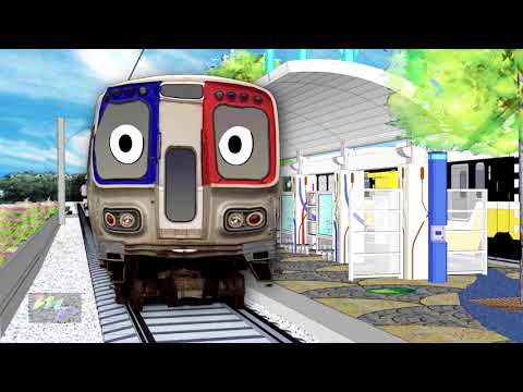 這是什麼火車 - 兒童快速交通列車 - 很多很多的火車。 (What kind of train is this | Rapid Transit Trains for kids | Lots & Lots of Trains)