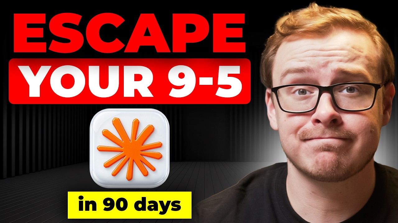 How I’d Escape My 9-5 Job With A Claude AI One-Person Business
