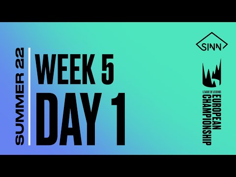 LEC Summer Split 2022 | Woche 5 Tag 1