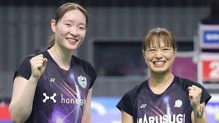 元世界１位ペア”福島、松本組が結成わずか４カ月ワールドツアーＶ