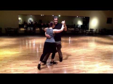Francesco & Jessica Argentine Tango lesson