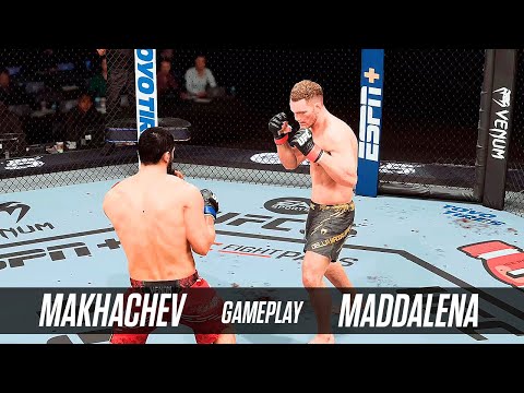 UFC 5 Gameplay | Islam Makhachev vs Jack Della Maddalena | UFC 322 Full Fight