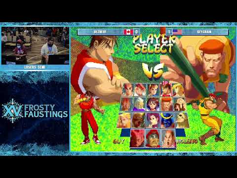Street Fighter Alpha 2 Top 4 @ Frosty Faustings XV 2023 ☆Time Stamped☆