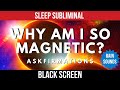 Attract Desires Easily: Law of Assumption ASKfirmations | Sleep Subliminal Blk Screen-Manifestation