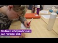 Kinderen schrijven brief aan minister Arie Slob