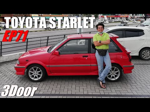 TOYOTA STARLET EP71 turbo 3Door REVIEW