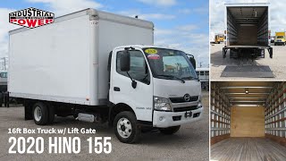Download Lagu 2020 Hino 155 16ft Box Truck with Lift Gate - Delivery Box Truck - Stock #42090 Thumbnail