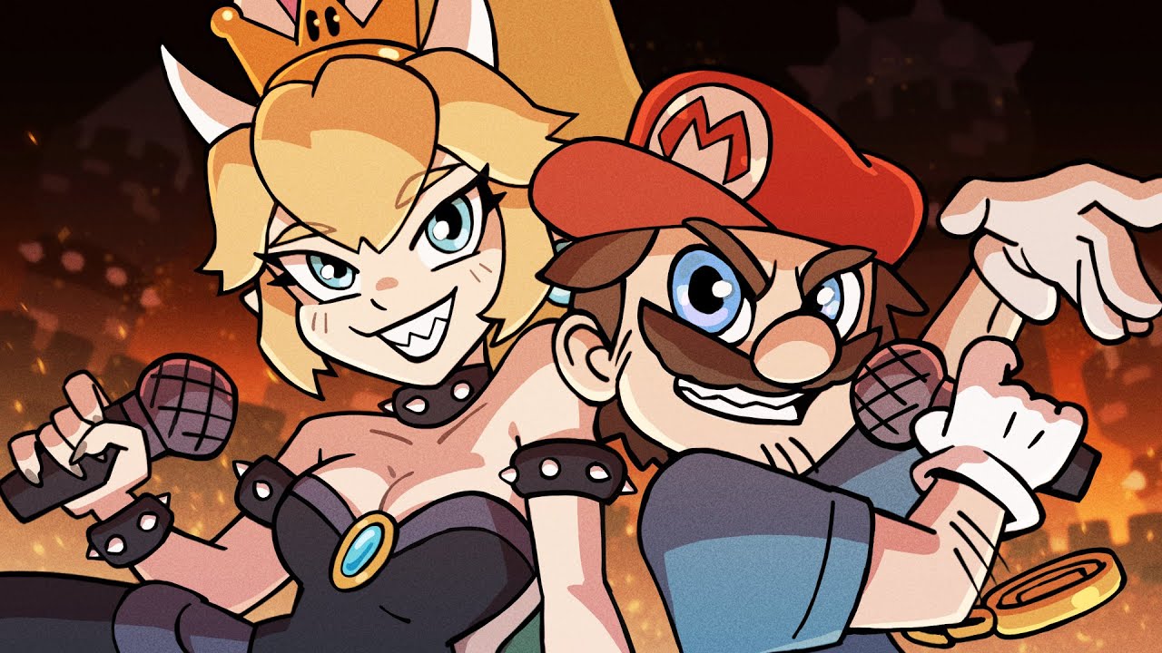 BOWSETTE in 23 Animation Styles! ■ HUGE Community Collab ■ The Chalkeaters' Mario Song Remake