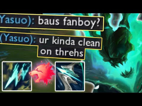 When you MAIN AD Thresh - Crit Thresh Mid Except It's Blind Pick - League of Legends Off Meta