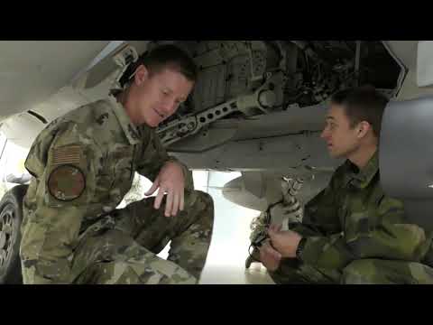 Swedish Air Force and U.S. Air Force maintainers share expertise (2019) 🇺🇸