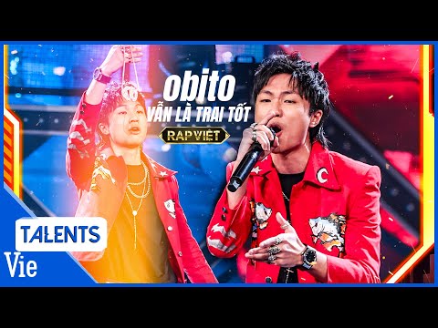 Obito "sáng như viên cà rá", gây nghiện với đoạn chorus catchy "Vẫn là trai tốt" | Rap Việt Mùa 2