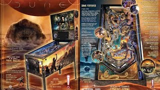 New Pinball Reveal! DUNE by Barrels of Fun, my first impression