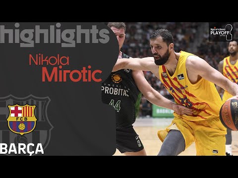 Nikola Mirotic se viste de líder: 18 puntos, 27 valoración