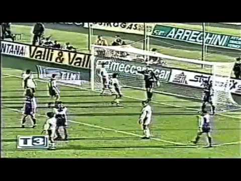 Serie A 1999-2000, day 26 Fiorentina - Cagliari 2-0 (Batistuta, Mijatovic)