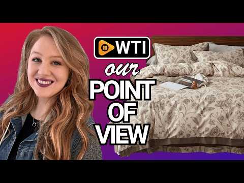 100% Cotton Botanical Duvet Cover King Size - WTI product video review