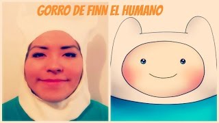 GORRO DE FINN EL HUMANO - HORA DE AVENTURA / Adventure Time Finn's hat the Human (Costume Halloween)