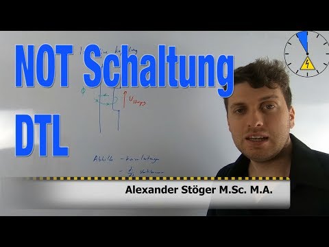3 INVERTER NOT Schaltung mit DTL Dioden Transistor Logik