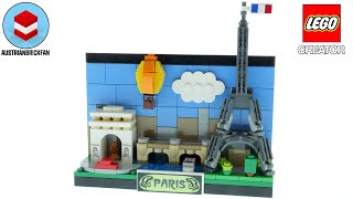 LEGO Creator 40568 Paris Postcard Speed Build by AustrianLegoFan