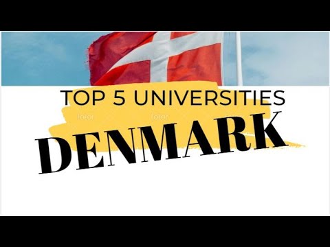 TOP 05 Universities in Denmark| Programs in English|  Tuition Fee