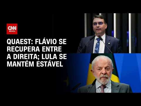Flávio Bolsonaro se recupera entre a direita; Lula mantém estabilidade, aponta Quaest | HORA H