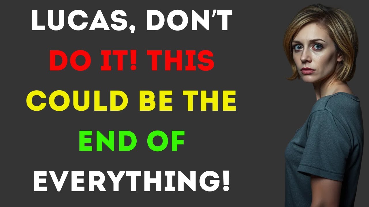 Lucas, Stop! This Isn’t How To Handle This Crisis—You’re Making A Huge Mistake!