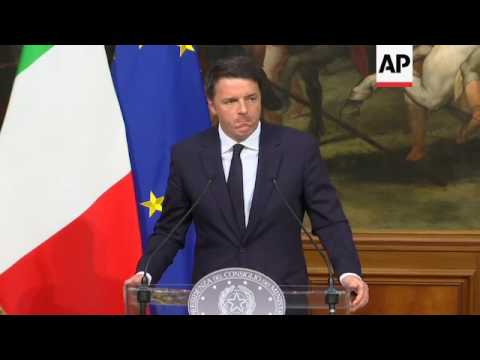 Renzi expects referendum to pass