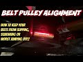 How To Align Belt Pulleys Dayco Belt Diagnostic Kit 93874