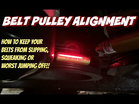 How To: Align Belt Pulleys (Dayco Belt Diagnostic Kit 93874)