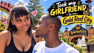 I Took My Girlfriend to Gold Reef City! 😍🎢 | Romantic Date Vlog 🇿🇦