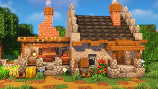 Minecraft: Easy Medieval Blacksmith Base [Tutorial]