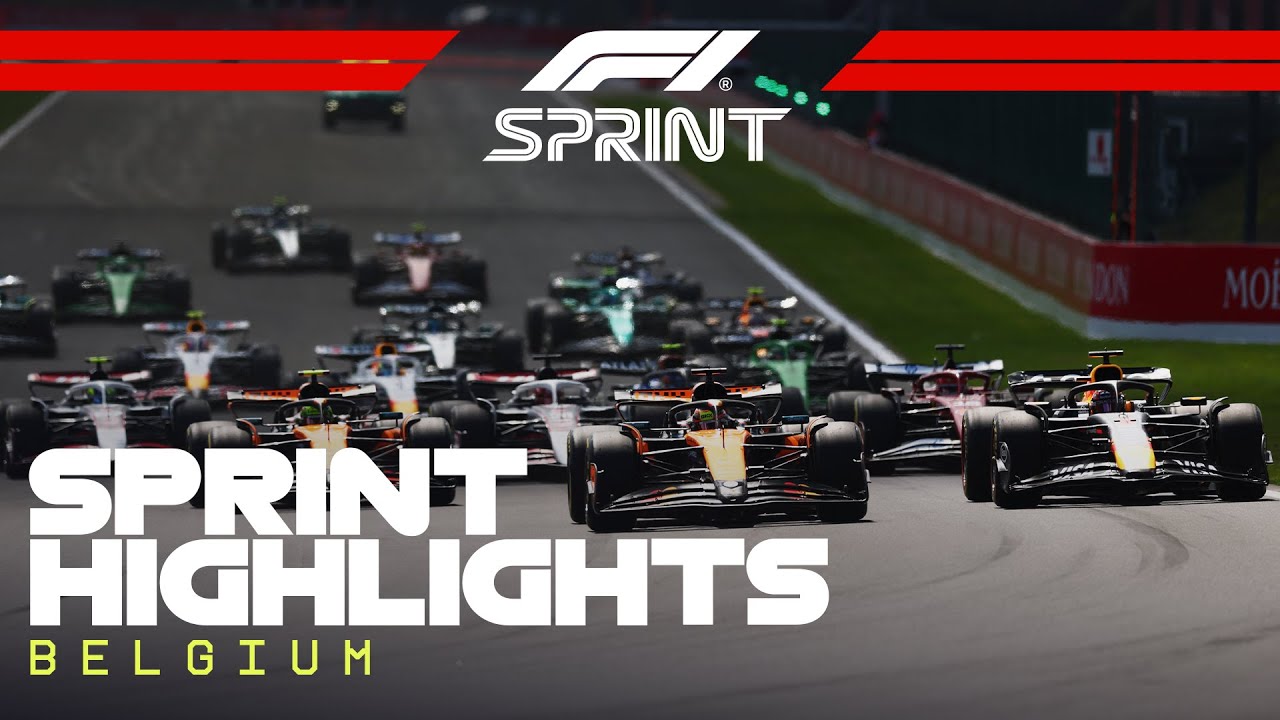 Sprint Highlights | 2025 Belgian Grand Prix