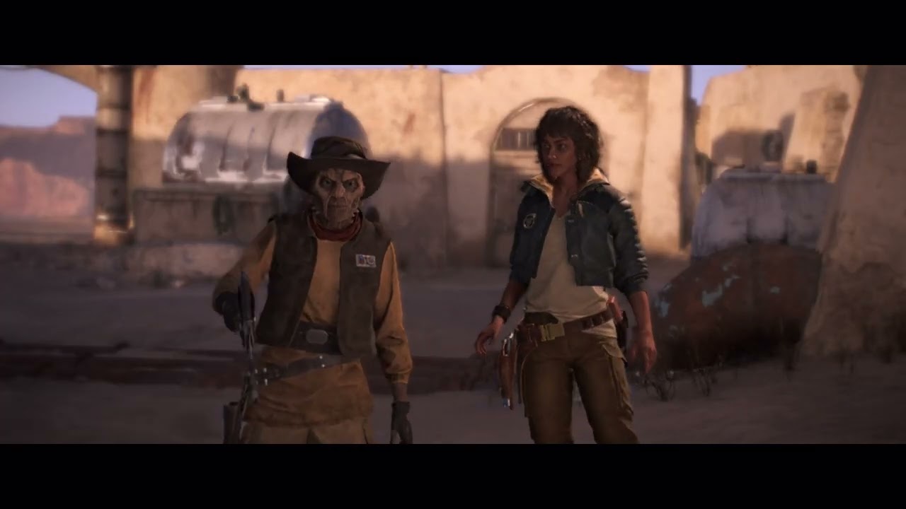 Star Wars Outlaws Nintendo Switch 2 Gameplay - Handheld Mode