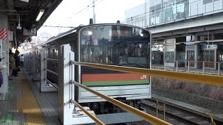 preview picture of video '朝の拝島駅と列車たち/Haijima Sta. in morning/2015.04.02'