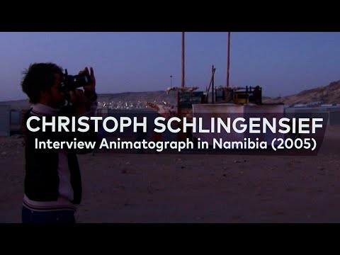 The African Twin Towers - Interview Christoph Schlingensief / Afrika Animatograph - Namibia 2005
