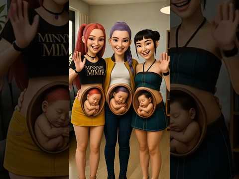 rumi, zoey and mira is pregnant -Kpop demon hunters #kpopdemonhunters #mira #rumi #zoey #songs #kpop