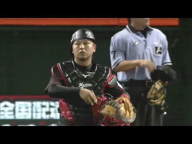 【9回裏】同点のピンチも最後はマリーンズ・田村の強肩で連敗ストップ!! 2016/8/21 L-M