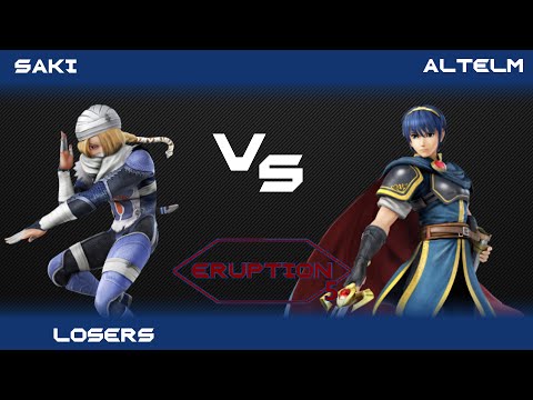 Eruption 5 Smash 4 - Saki(Sheik) vs Altelm(Marth) - Losers